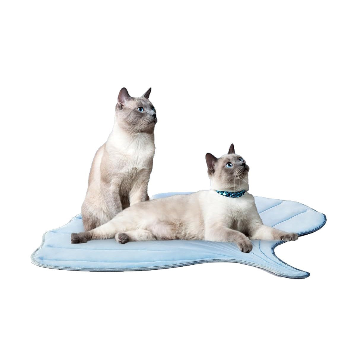Summer Cooling Pet Mat – Cat & Dog Ice Pad with Ginkgo Leaf Design