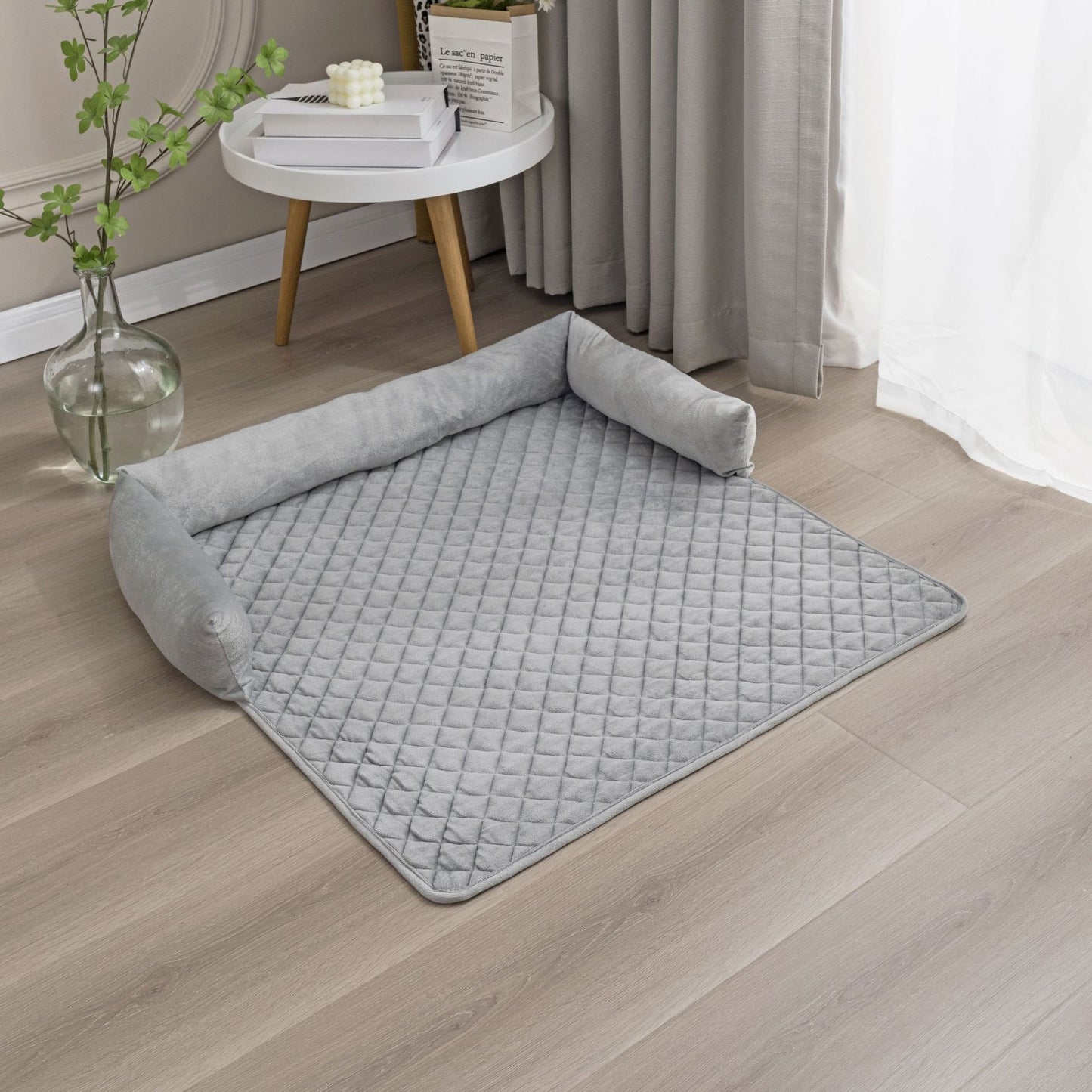 Plush Pet Sofa Bed – Cozy Nest with Removable & Washable Cover