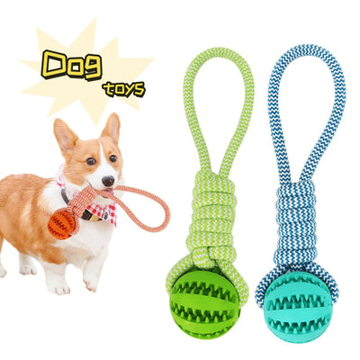 Interactive Dog Toy Ball – Treat Dispensing & Chew Resistant