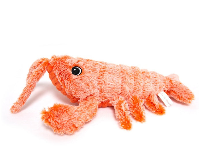 Electric Flopping Lobster Cat Toy – USB Rechargeable Plush Pet Toy