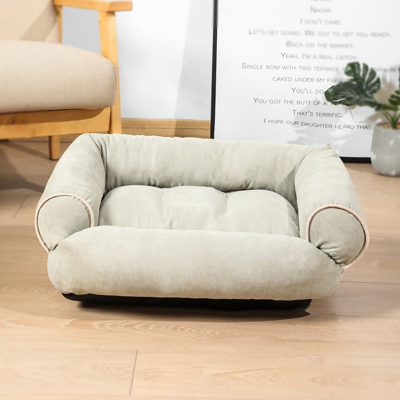 Winter Dog Sofa Bed – Warm Sleeping Bag for Pets