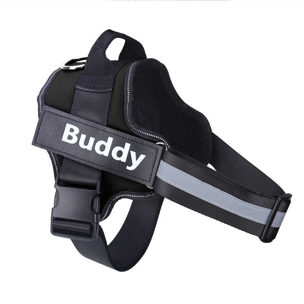 Personalized No-Pull Dog Harness – Reflective & Adjustable Vest