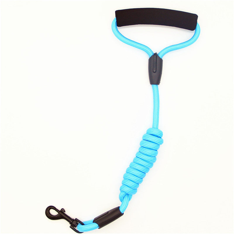 Anti-Pull Dog Chain Leash – Heavy-Duty Training Lead