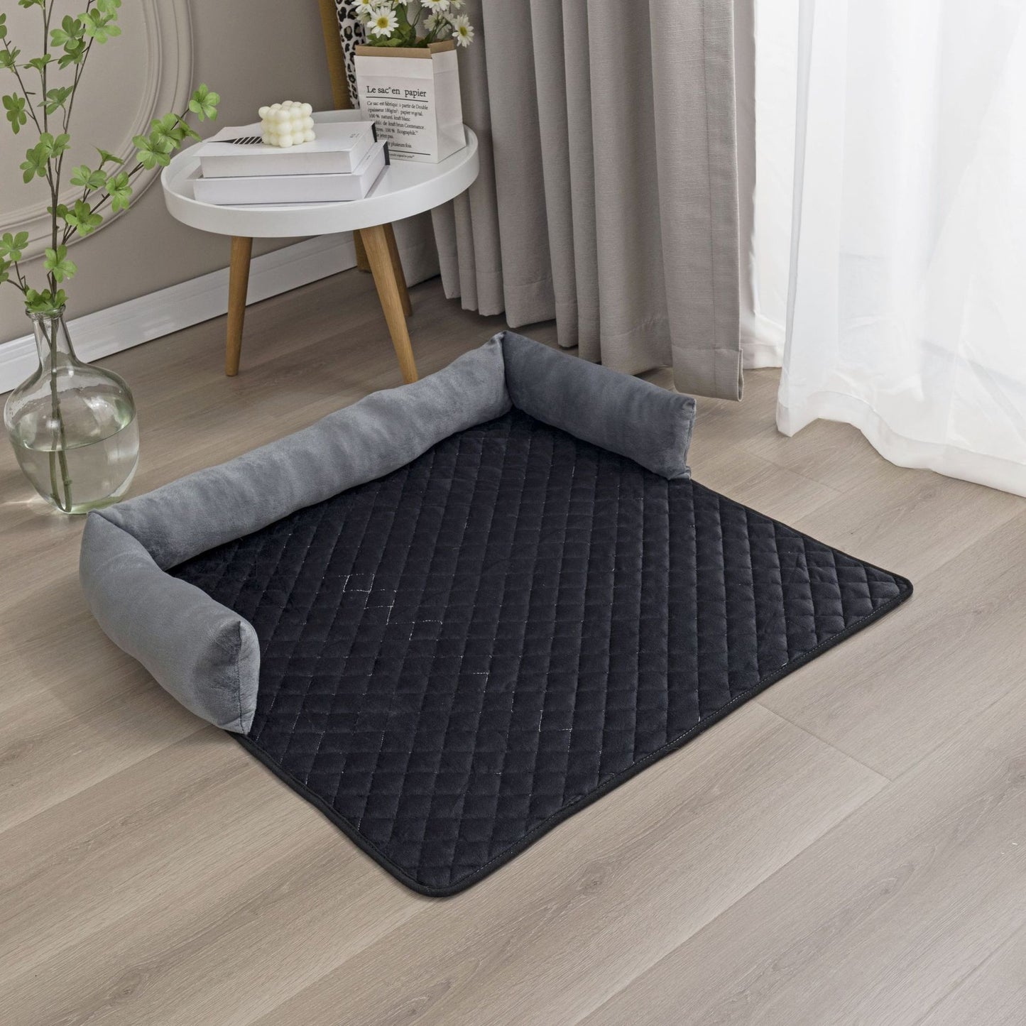 Plush Pet Sofa Bed – Cozy Nest with Removable & Washable Cover