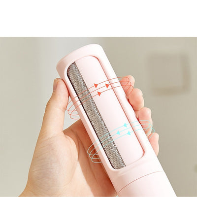 2-in-1 Pet Hair Remover Brush – Reusable Self-Cleaning Lint Roller