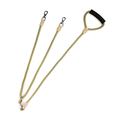 Anti-Tangle Dog Leash – Durable Rope with Soft Foam Handle