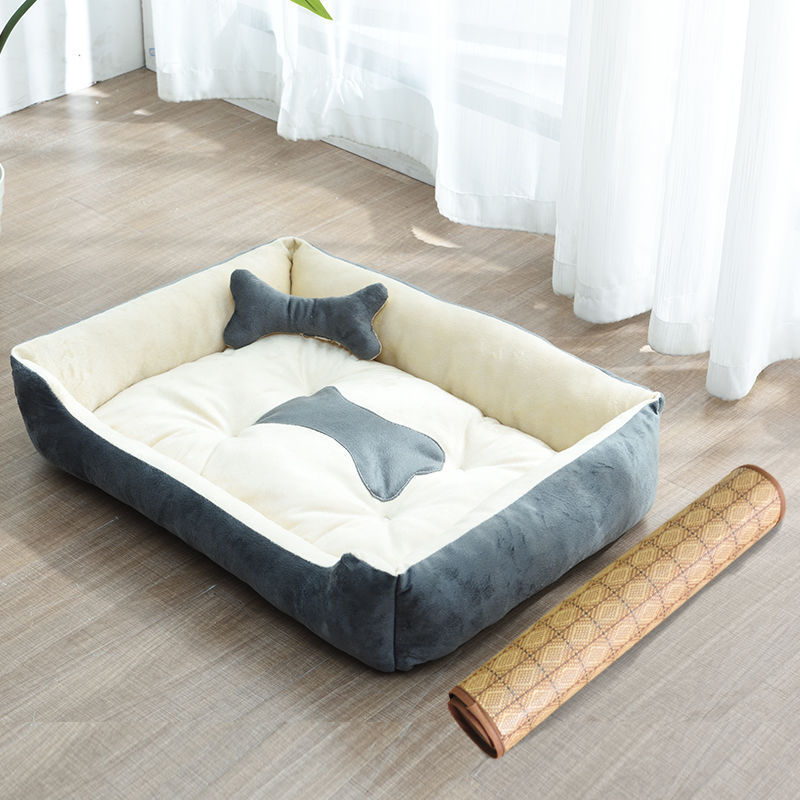 Four Seasons Dog Bed & Mat – Kennel for Golden Retriever & All Breeds