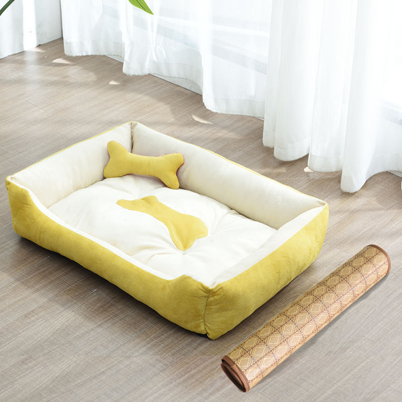 Four Seasons Dog Bed & Mat – Kennel for Golden Retriever & All Breeds