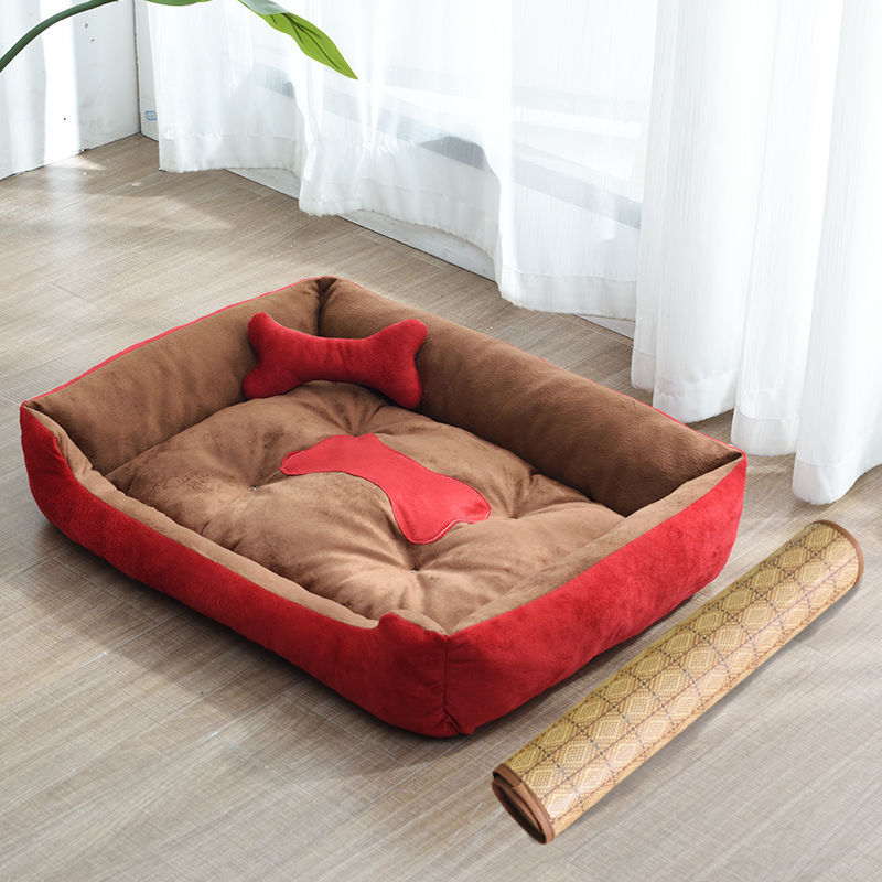 Four Seasons Dog Bed & Mat – Kennel for Golden Retriever & All Breeds