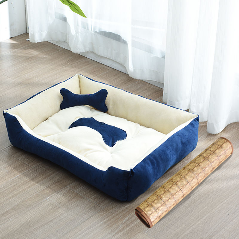 Four Seasons Dog Bed & Mat – Kennel for Golden Retriever & All Breeds