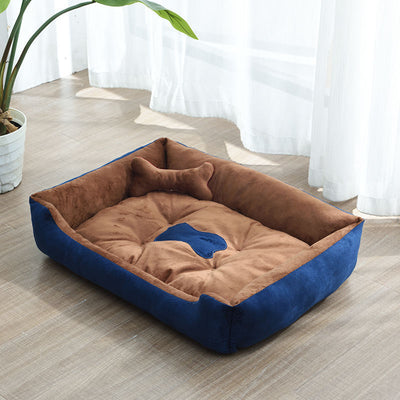 Plush Dog Bed for Dogs – Warm & Cozy Sleeping Comfort