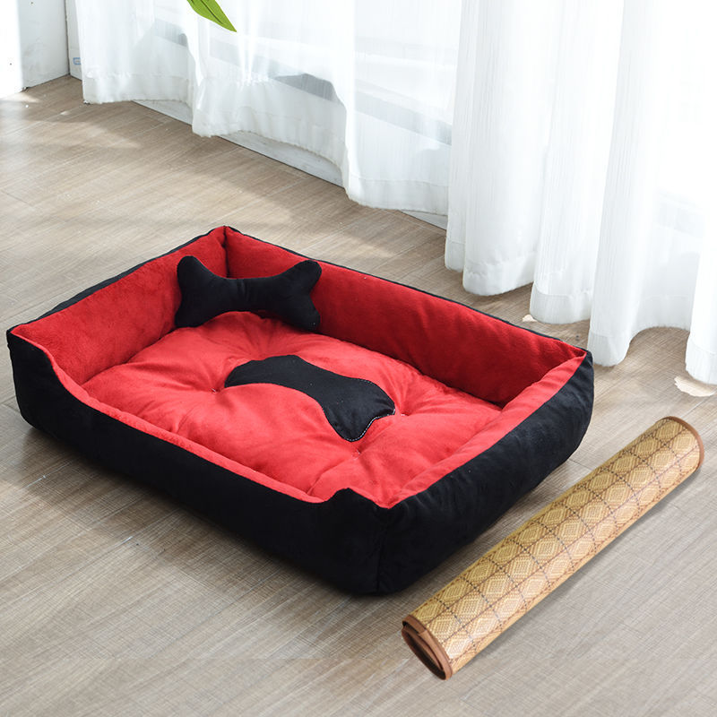 Four Seasons Dog Bed & Mat – Kennel for Golden Retriever & All Breeds