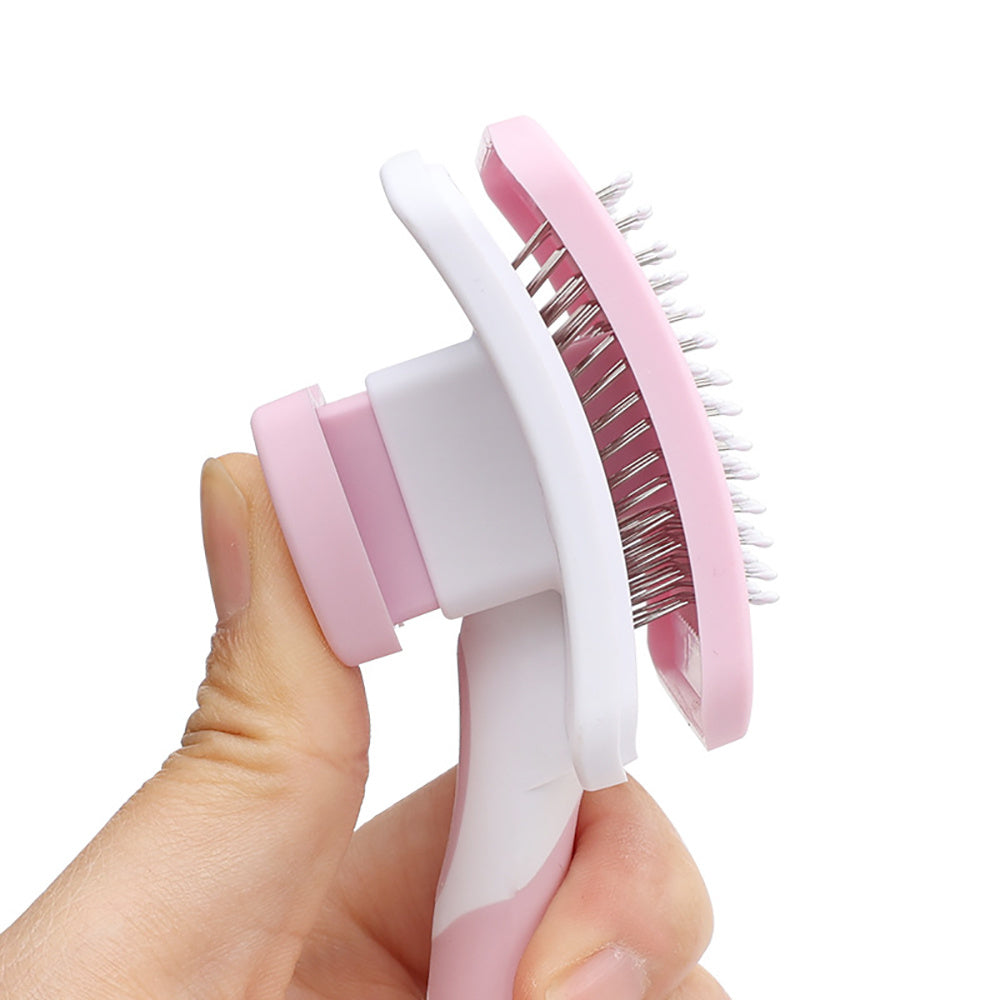 Self-Cleaning Slicker Brush – Hair Remover