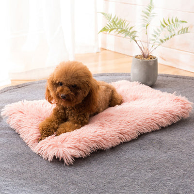 Plush Pet Nest Bed – Soft Washable Cozy Kennel