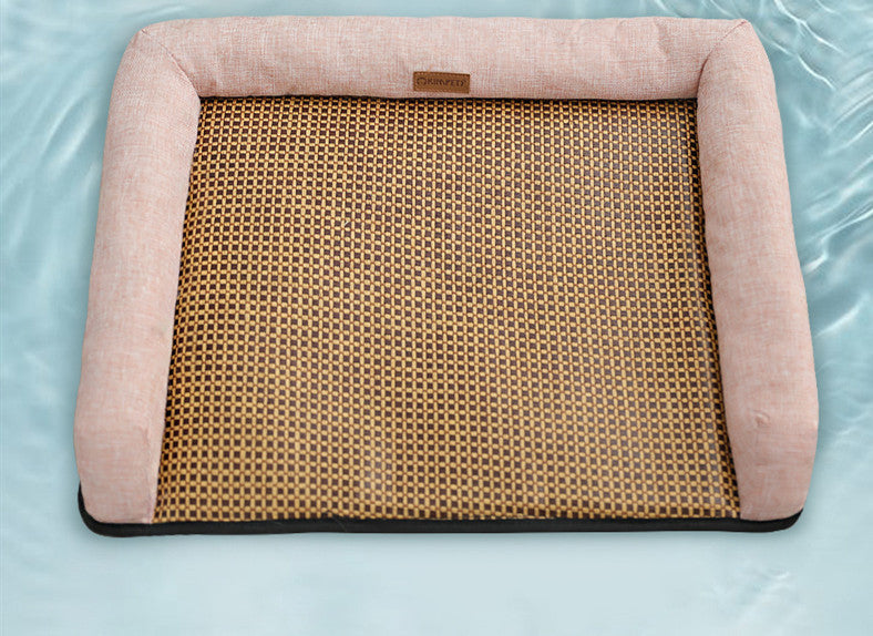 Summer Cooling Pet Mat – Breathable Sleeping Pad for Cats & Dogs