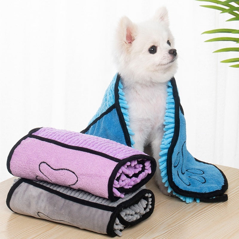 Microfiber Pet Towel – Super Absorbent & Quick-Drying