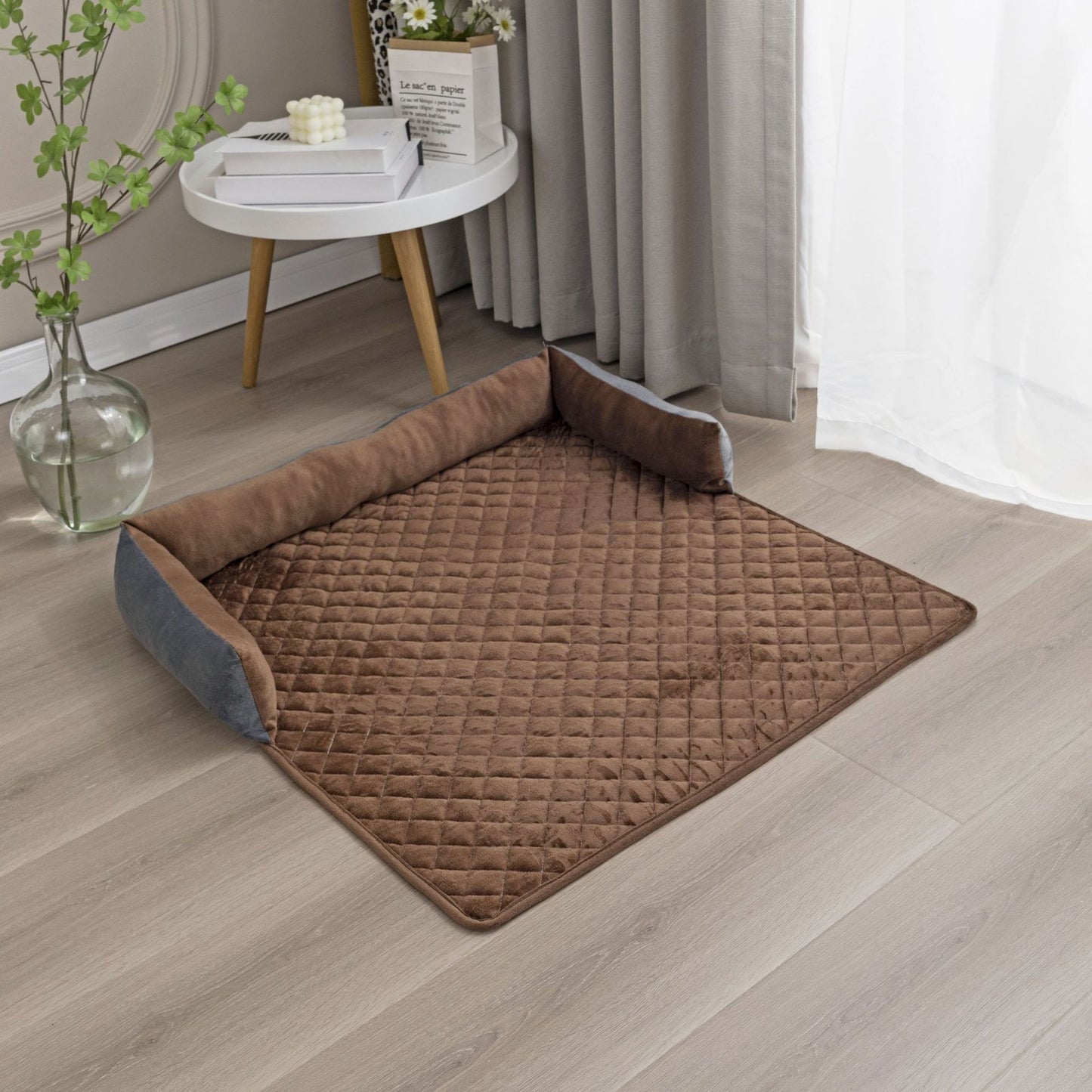 Plush Pet Sofa Bed – Cozy Nest with Removable & Washable Cover