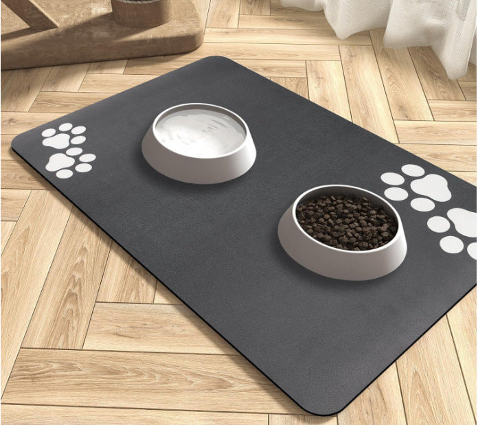 Pet Diatomaceous Earth Feeding Mat Waterproof Quick Dry Placemat