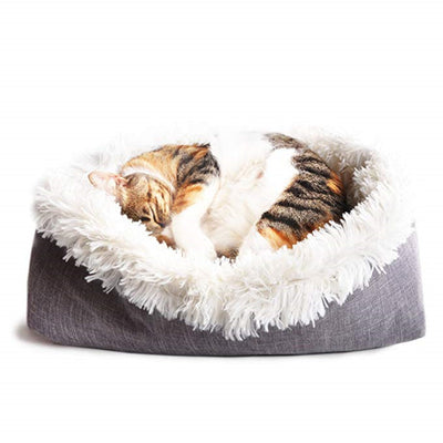Folding Plush Pet Mat – Dual-Purpose Convertible Bed for Cats & Dogs