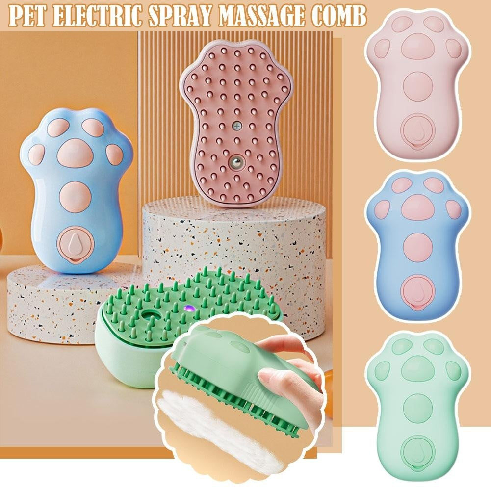 Electric Pet Spray Comb – Cat & Dog Grooming Brush