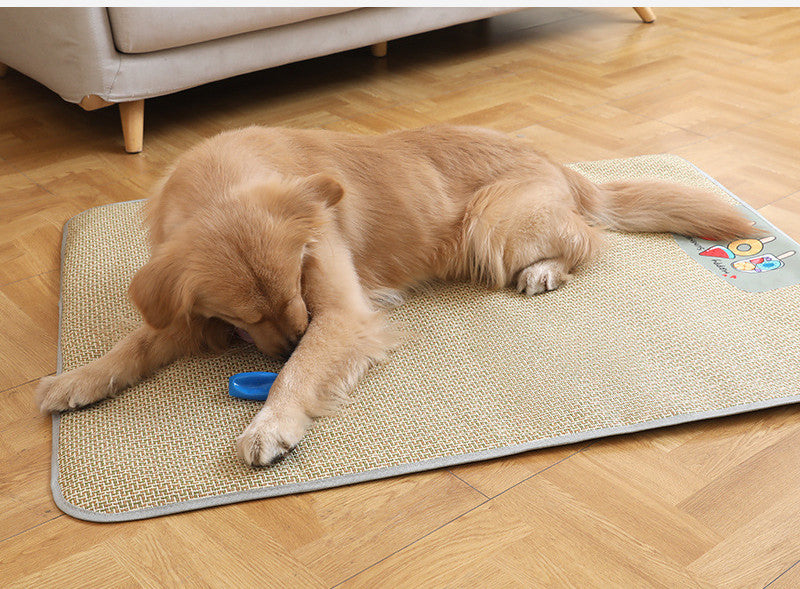 Non-Slip Pet Sleeping Mat – Washable Dog Bed Pad for Cats & Puppies