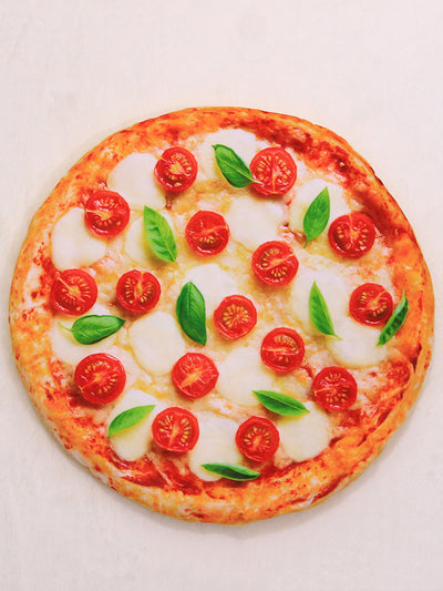 Simulation 3D Pizza Avocado Omelette Pet Warm Blanket Mat Bed Soft Thickened