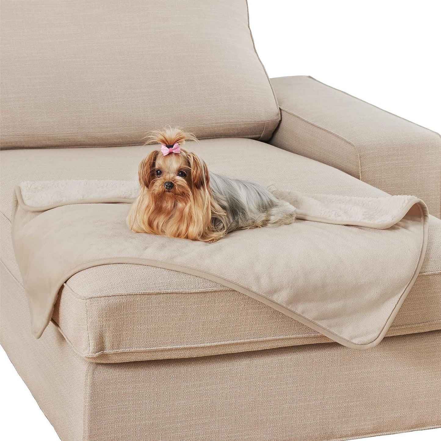 Waterproof Pet Blanket – Thick Flannel Sherpa Mat