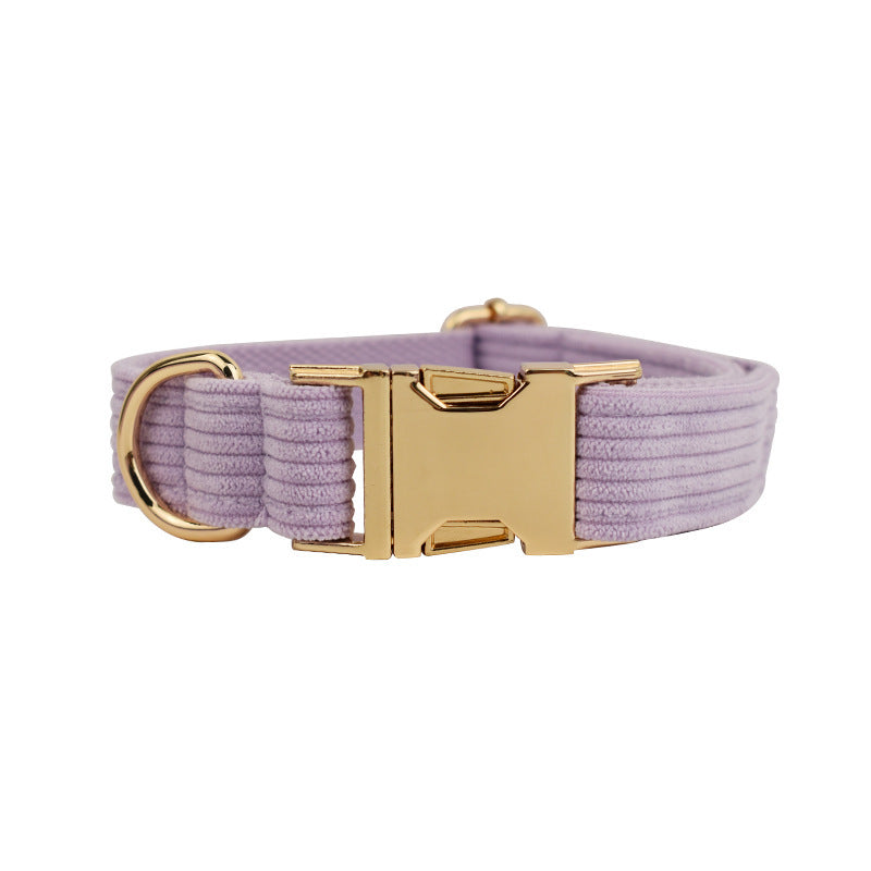 Velvet Dog Collar – Soft Fabric Pet Collar