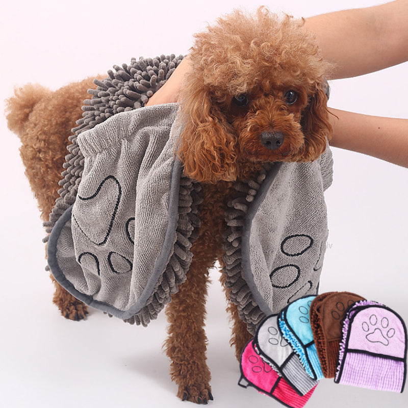 Microfiber Pet Towel – Super Absorbent & Quick-Drying