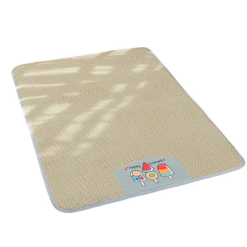 Non-Slip Pet Sleeping Mat – Washable Dog Bed Pad for Cats & Puppies