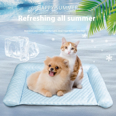 Summer Cooling Pet Mat – Ice Pad for Kennels, Crates & Floors