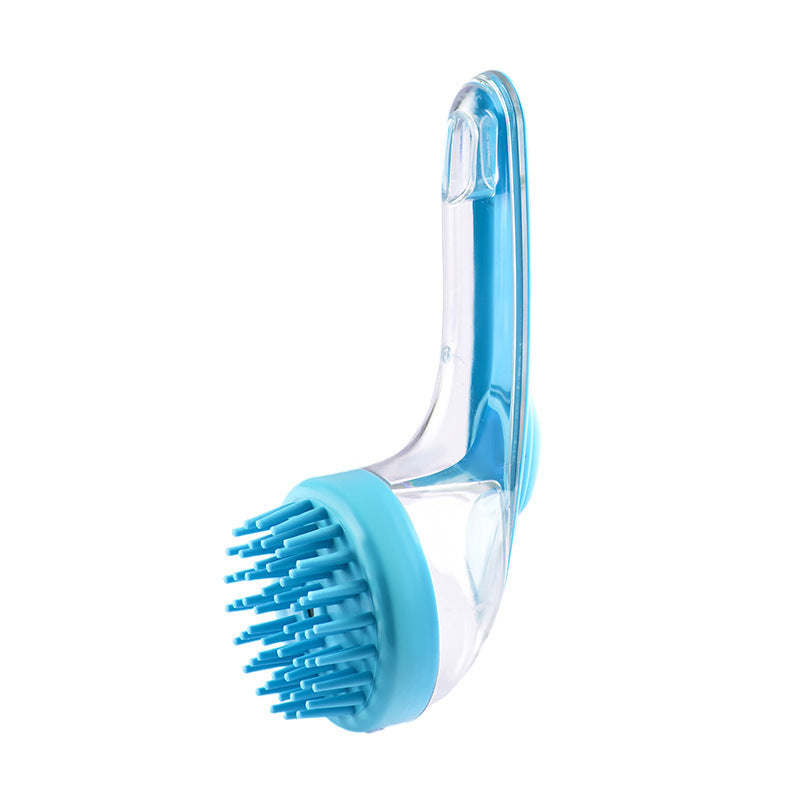 Long Handle Pet Bath Brush – Grooming Comb