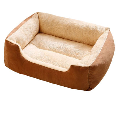 Warm Pet Bed Mat – Cozy Dog & Cat Nest for Winter, Large Cage Cushion