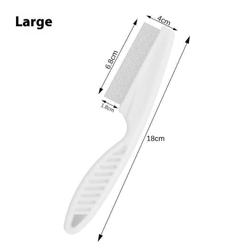 Self-Cleaning Pet Comb – Long Hair Cat & Dog Grooming Brush