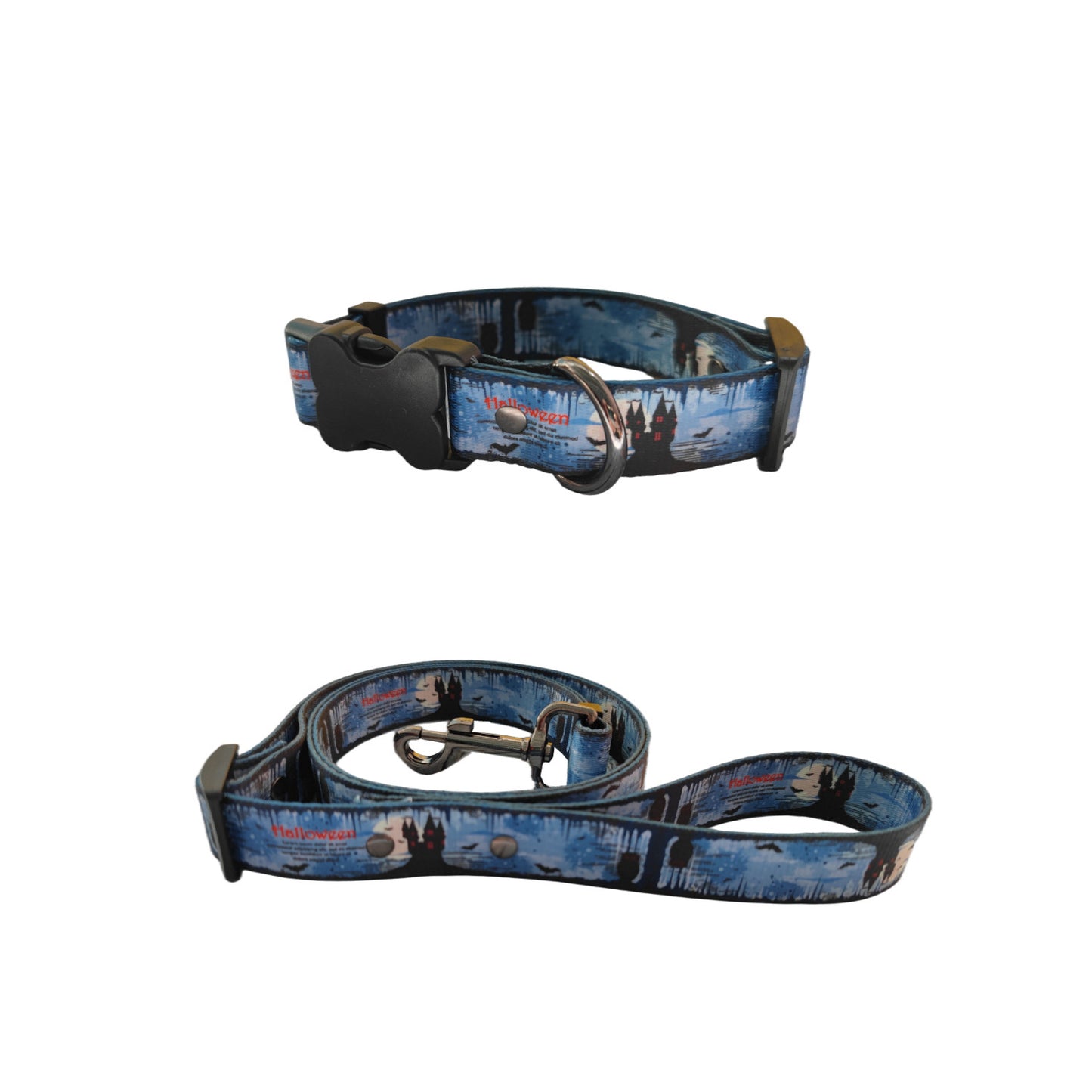 Pet Dog Print Harness & Leash Set – Adjustable Chest Strap