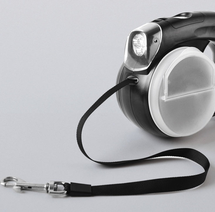 LED Retractable Pet Leash – Automatic Dog & Cat Traction Rope