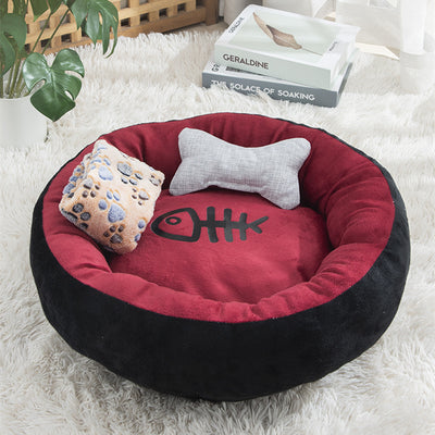Four Seasons Pet Bed – Warm & Breathable Kennel for Dogs and Cats