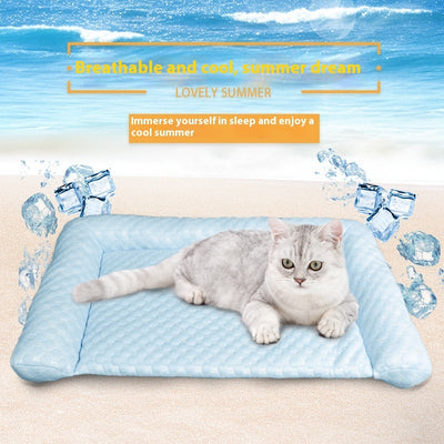 Summer Cooling Pet Mat – Ice Pad for Kennels, Crates & Floors
