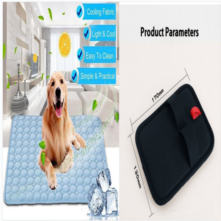 Ice Silk Cooling Pad for Dogs & Cats – Summer Nest Mat