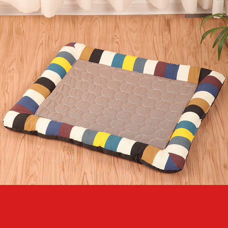 Cooling Dog Mat for Summer Kennel Crate and Car Travel