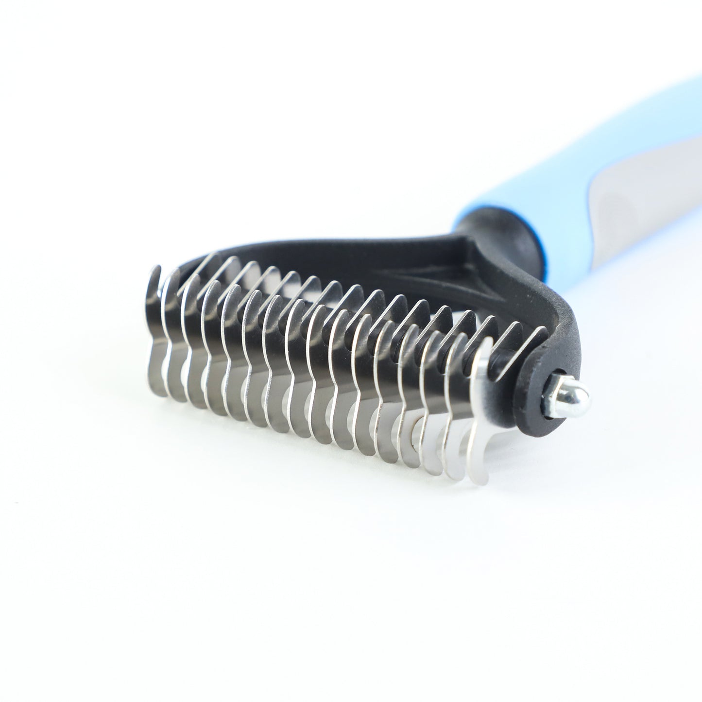 Double-Sided Pet Grooming Brush – Dematting & Shedding Comb