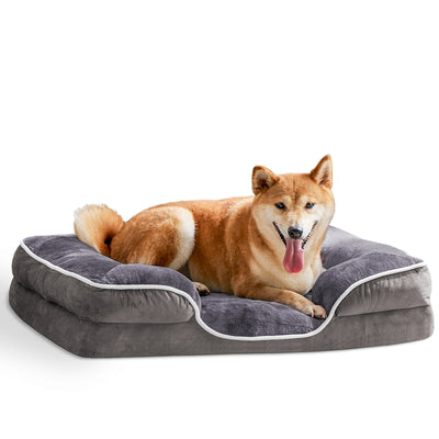 Orthopedic Memory Foam Pet Bed – Small Dogs & Cats