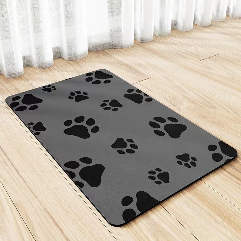 Pet Diatomaceous Earth Feeding Mat Waterproof Quick Dry Placemat