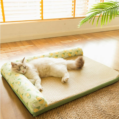 Non-Stick Cooling Pet Bed – Ice Pad for Cats & Dogs