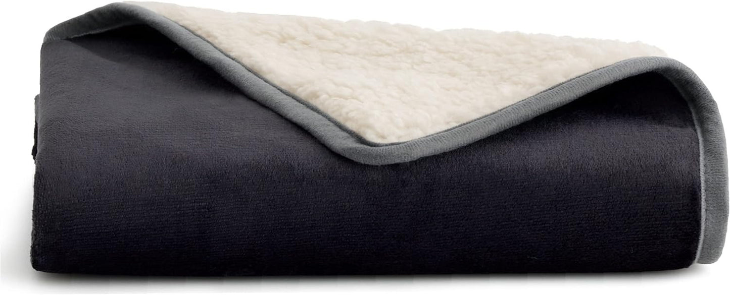 Waterproof Pet Blanket – Thick Flannel Sherpa Mat