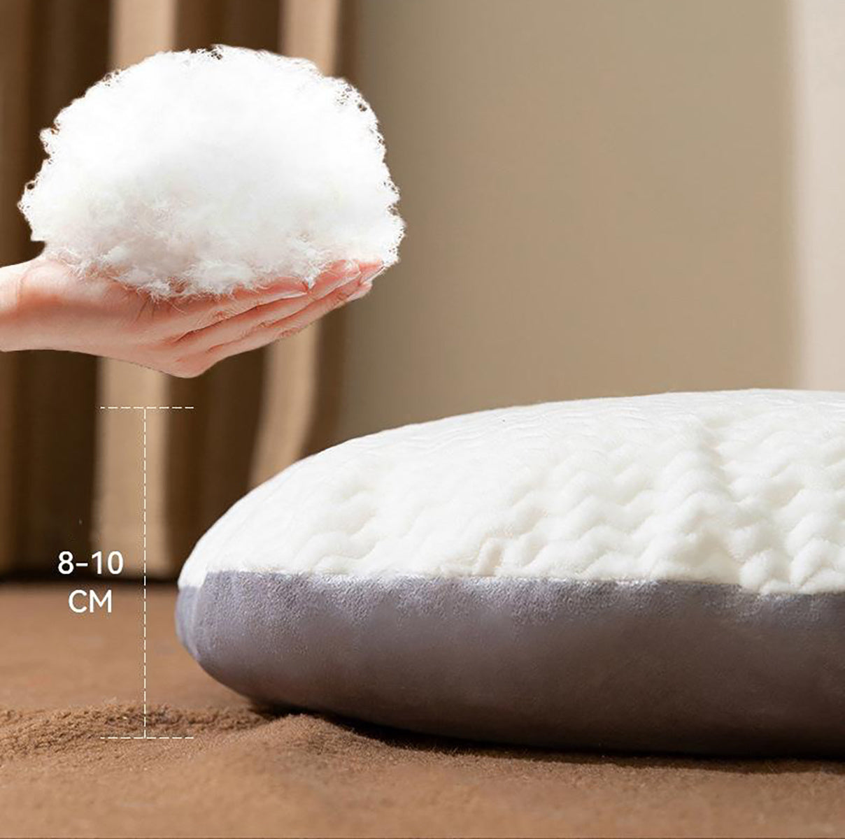 Oval Dog Bed – Large Washable Cushion for Crates & Sleeping Comfort