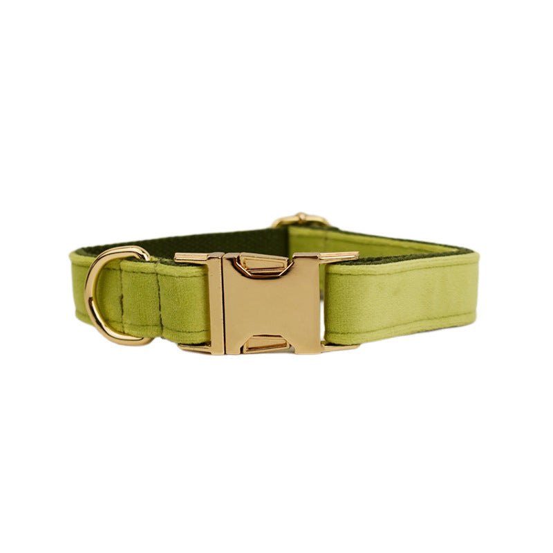 Velvet Dog Collar – Soft Fabric Pet Collar