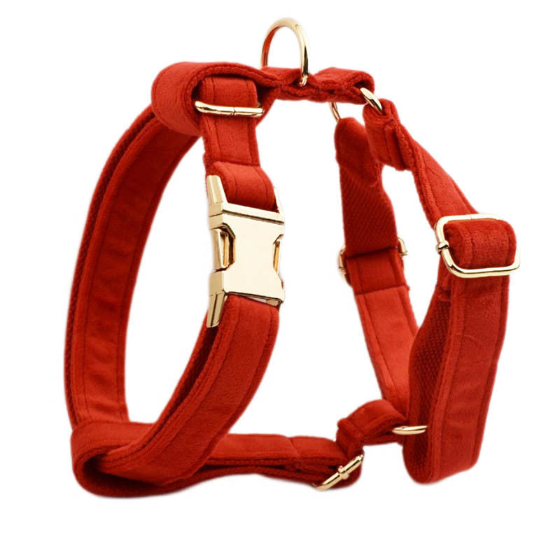Velvet Dog Collar – Soft Fabric Pet Collar