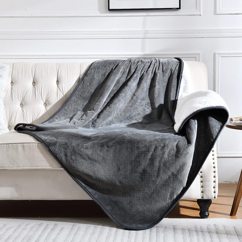 Waterproof Pet Blanket – Thick Flannel Sherpa Mat