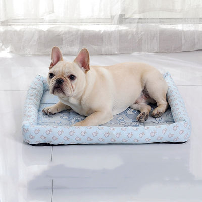 Summer Cooling Pet Ice Mat – Breathable Ice Silk